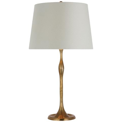 Romero Table Lamp, Antique Brass