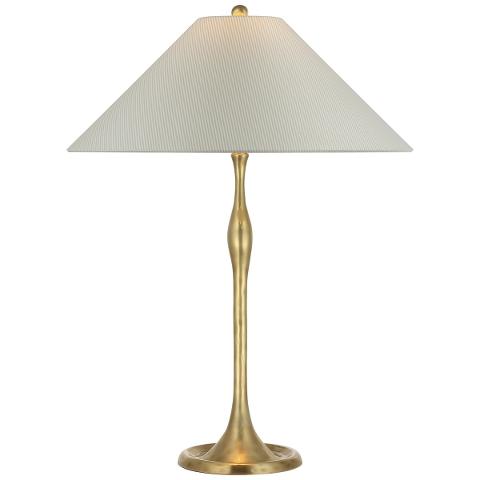 Romero Table Lamp, Antique Brass