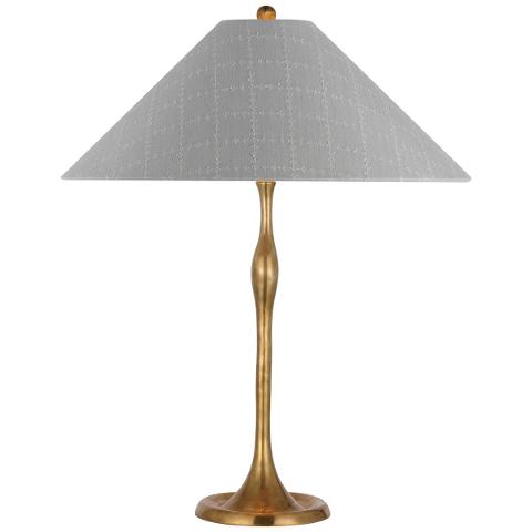 Romero Table Lamp, Antique Brass