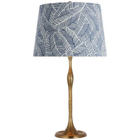 Romero Table Lamp, Antique Brass