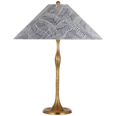 Romero Table Lamp, Antique Brass