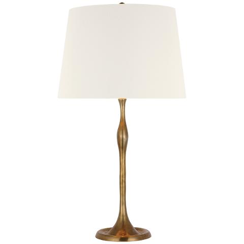 Romero Table Lamp, Antique Brass