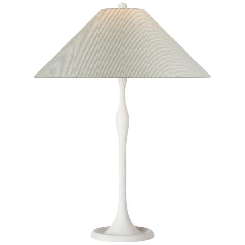 Romero Table Lamp, Plaster White