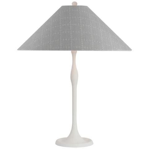 Romero Table Lamp, Plaster White