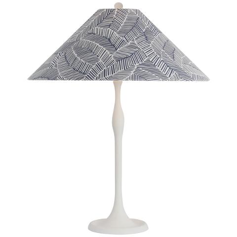 Romero Table Lamp, Plaster White