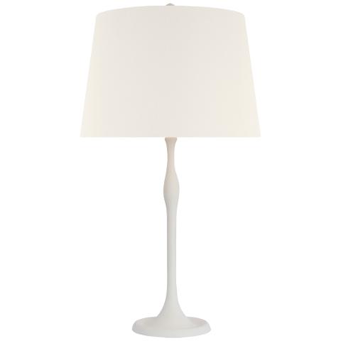 Romero Table Lamp, Plaster White