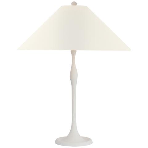 Romero Table Lamp, Plaster White