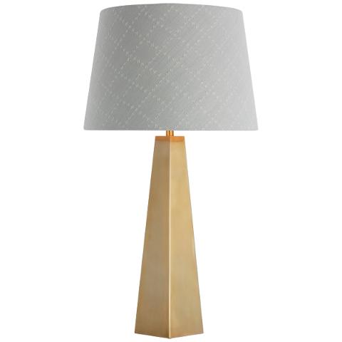 Zoran Table Lamp, Antique Brass