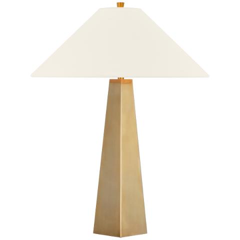 Zoran Table Lamp, Antique Brass