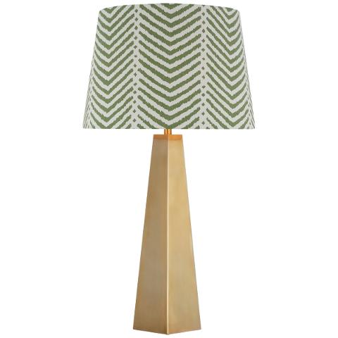 Zoran Table Lamp, Antique Brass