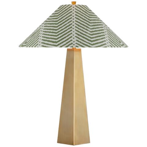 Zoran Table Lamp, Antique Brass