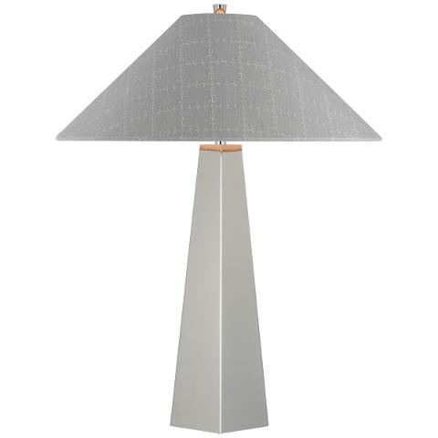 Zoran Table Lamp, Polished Nickel