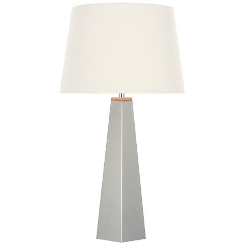 Zoran Table Lamp, Polished Nickel