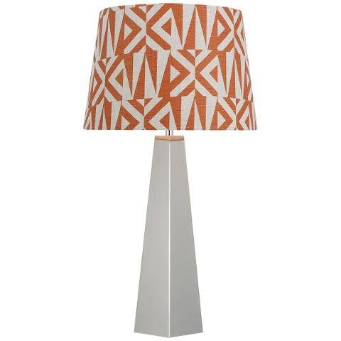Zoran Table Lamp, Polished Nickel