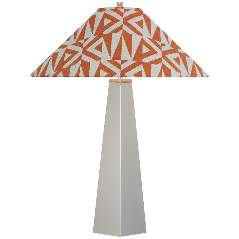 Zoran Table Lamp, Polished Nickel
