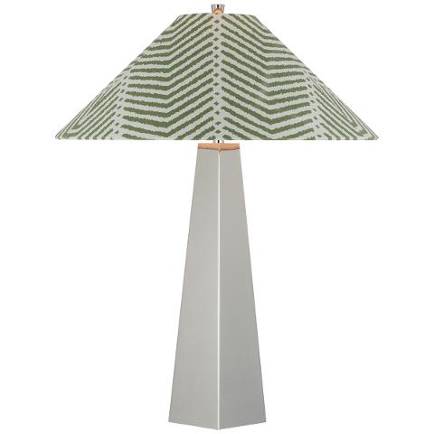 Zoran Table Lamp, Polished Nickel
