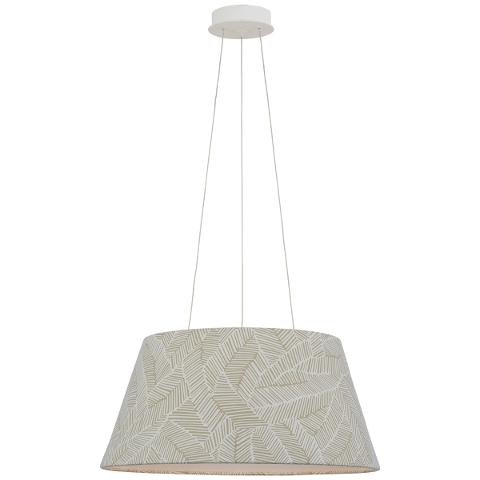Caufield Hanging Shade, White