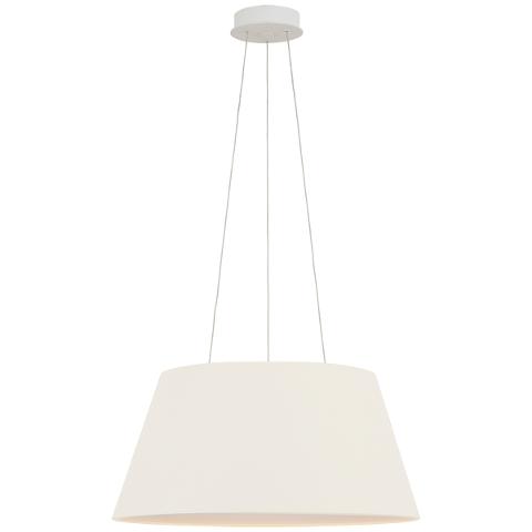 Caufield Hanging Shade, White