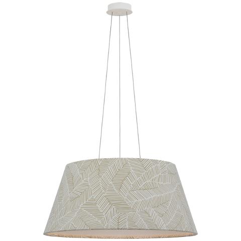 Caufield Hanging Shade, White