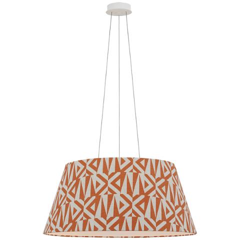 Caufield Hanging Shade, White