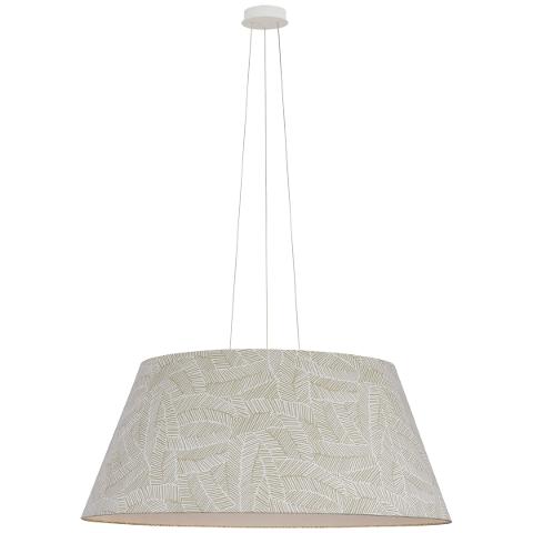 Caufield Hanging Shade, White