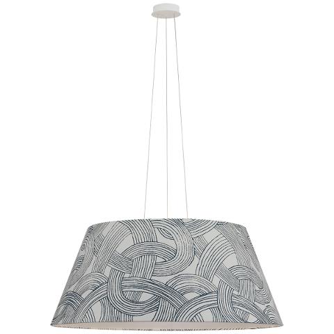 Caufield Hanging Shade, White