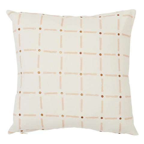 Drifting Grid Pillow