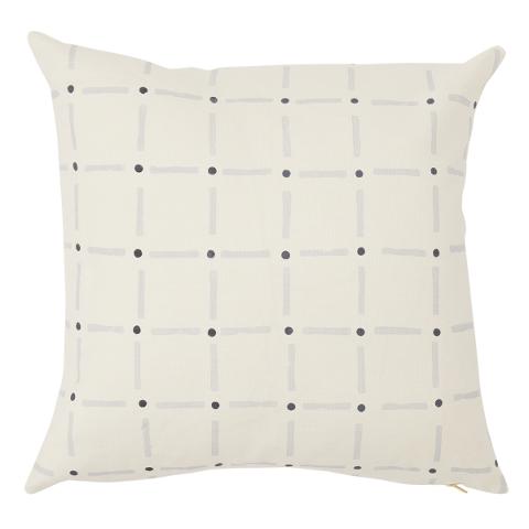 Drifting Grid Pillow