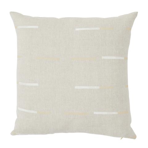 Overlapping Dashes Pillow
