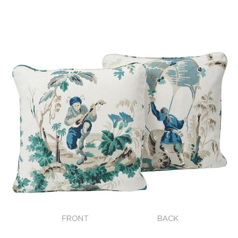 Plaisirs De La Chine Pillow