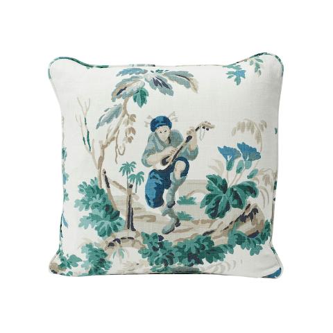 Plaisirs De La Chine Pillow