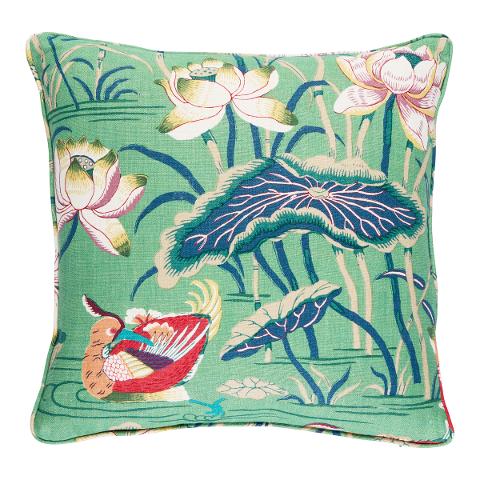 Lotus Garden Pillow