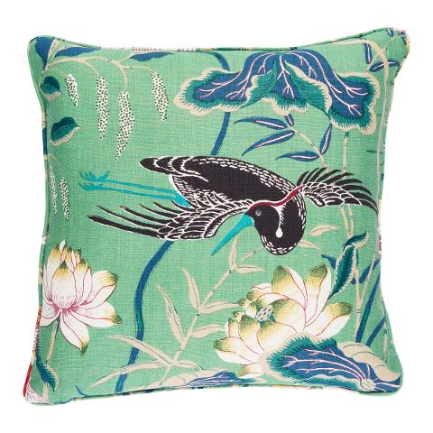 Lotus Garden Pillow
