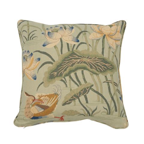 Lotus Garden Pillow