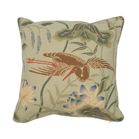 Lotus Garden Pillow