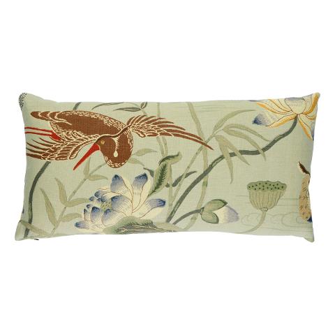 Lotus Garden Pillow