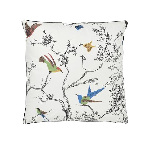 Birds & Butterflies Pillow
