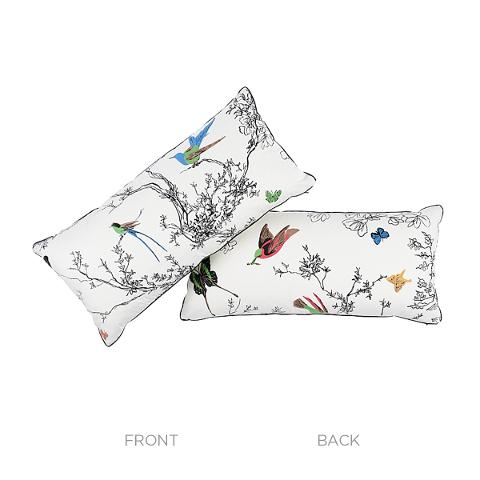 Birds & Butterflies Pillow
