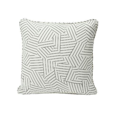 Deconstructed Stripe Pillow