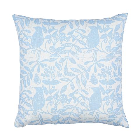 Bird & Bee + Fern Pillow