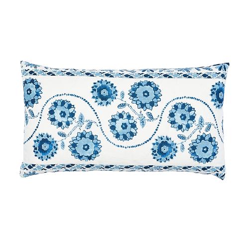 Zinnia Handmade Print Pillow