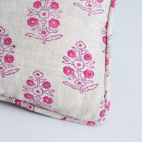 Aditi Hand Blocked Print Pillow