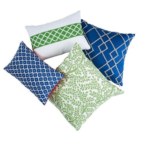 Temple Garden II Pillow