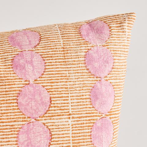 Sun Rise Hand Block Pillow