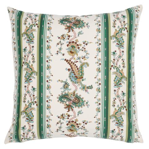Elena Paisley Stripe Pillow