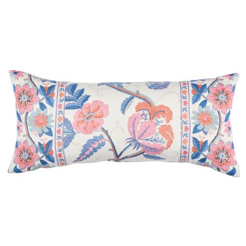Indali Bordered Linen Pillow