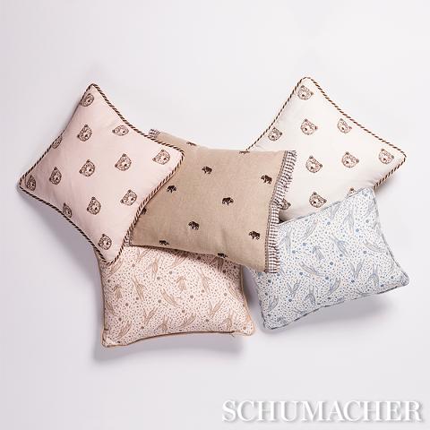Buffalo Embroidery Pillow