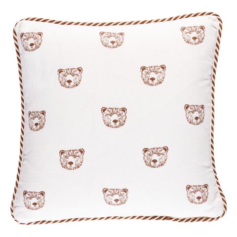 Bear Print Pillow