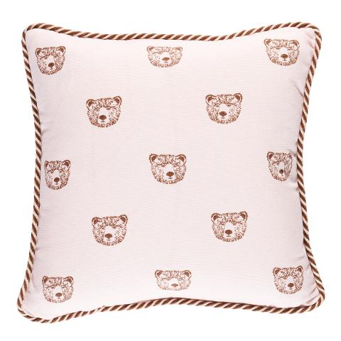 Bear Print Pillow