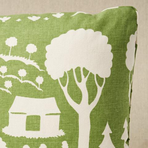 Farm Scene Pillow